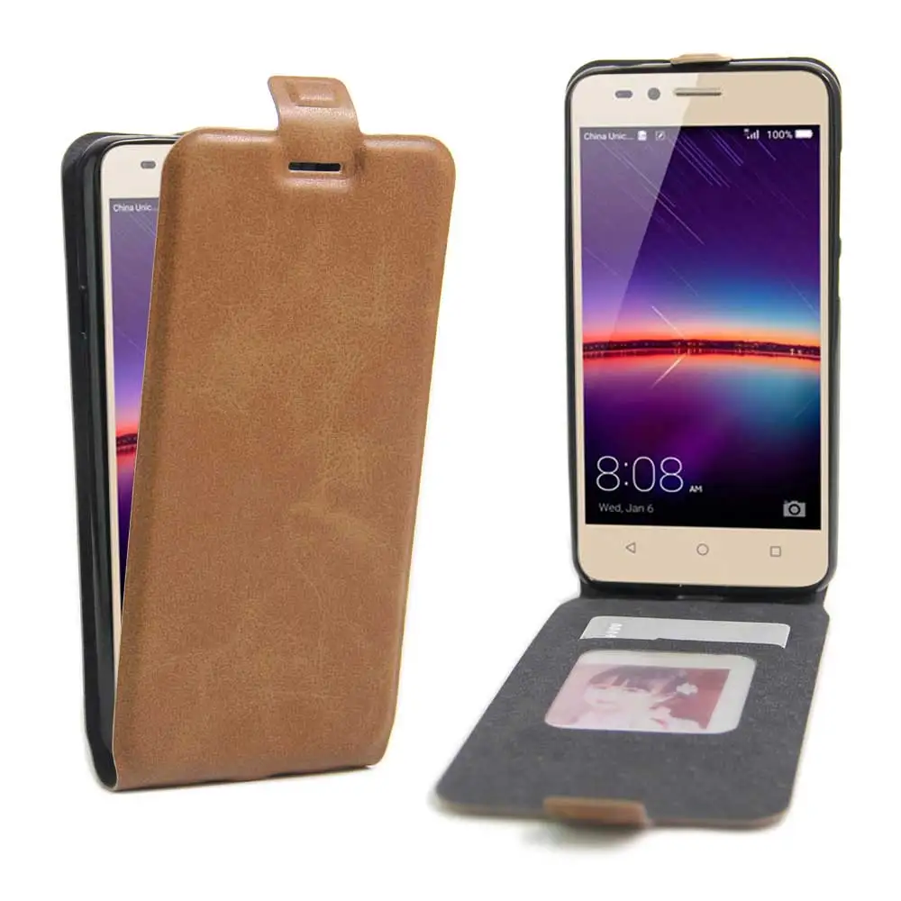 

Luxury Phone Case For Huawei Y3II / Huawei Y3 II Up and Down Vertical Flip Leather Cover Bags Skin Cases For Huawei Y3 II