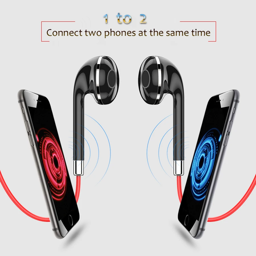 Bluetooth наушники беспроводные спортивные bluetooth 4 1 магнитные стерео гарнитура с