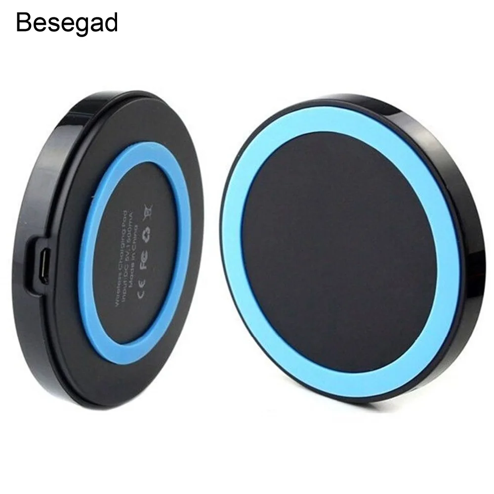 Besegad Qi Wireless Charging Pad Mat for Samsung Galaxy S8