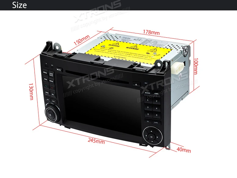 Clearance 7" Android 8.0 OS Car DVD Multimedia Navigation GPS Radio for Mercedes-Benz A-Class W169 2004-2012 & Sprinter W906 2006-2012 26