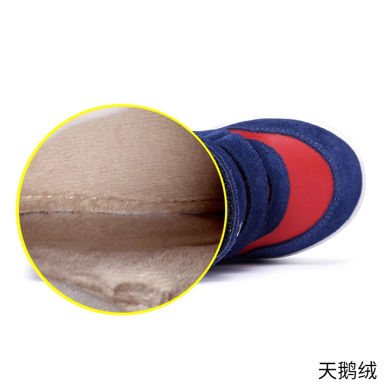 Princepard New Winter navy pink  orthopedic  kids boots boys Girls shoes with Ankle Support orthopedic sneakers