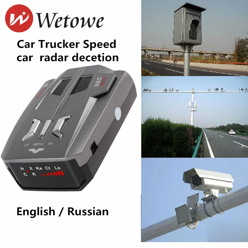 WETOWE L3 автомобильный Дальнобойщик скоростной радар обман 360 градусов 16