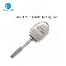 OkeyTech для Ford FO21-6 быстро открывающийся Автомобильный ключ инструмент для слесарных инструментов пульт дистанционного управления ключ для удаления штифта инструмент для разборки