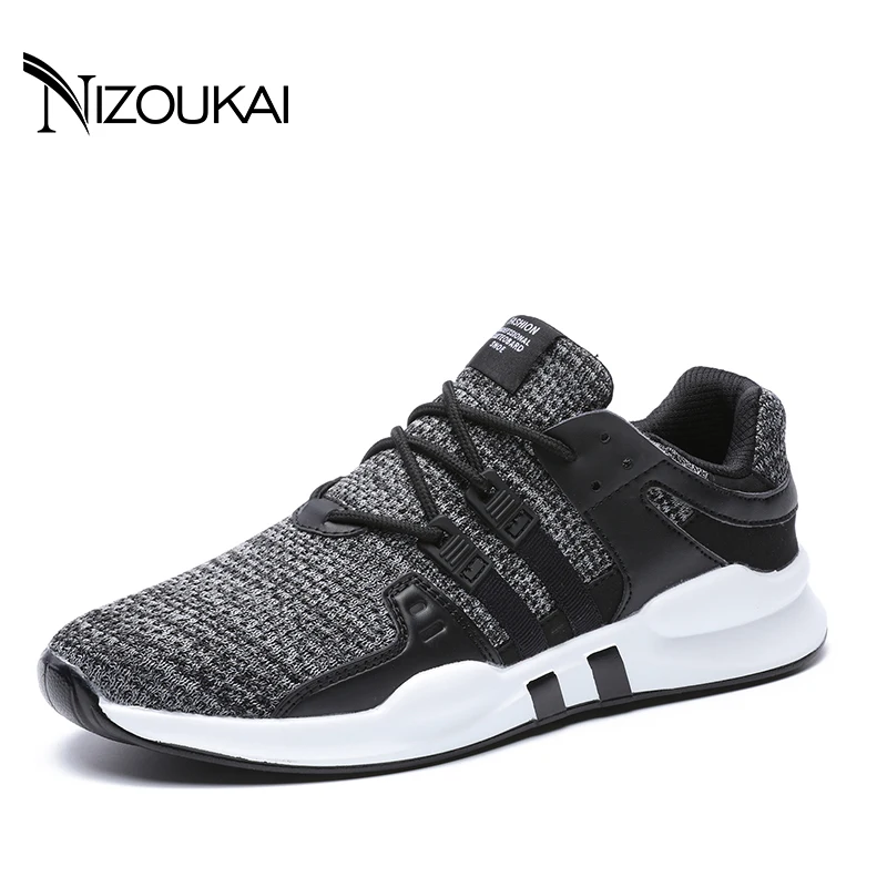 

New Men Casual Shoes Breathable Mesh Men Shoes Lightweight Men Flats Shoes Men Designer Trainers Male Shoes adult Plus Size45 46