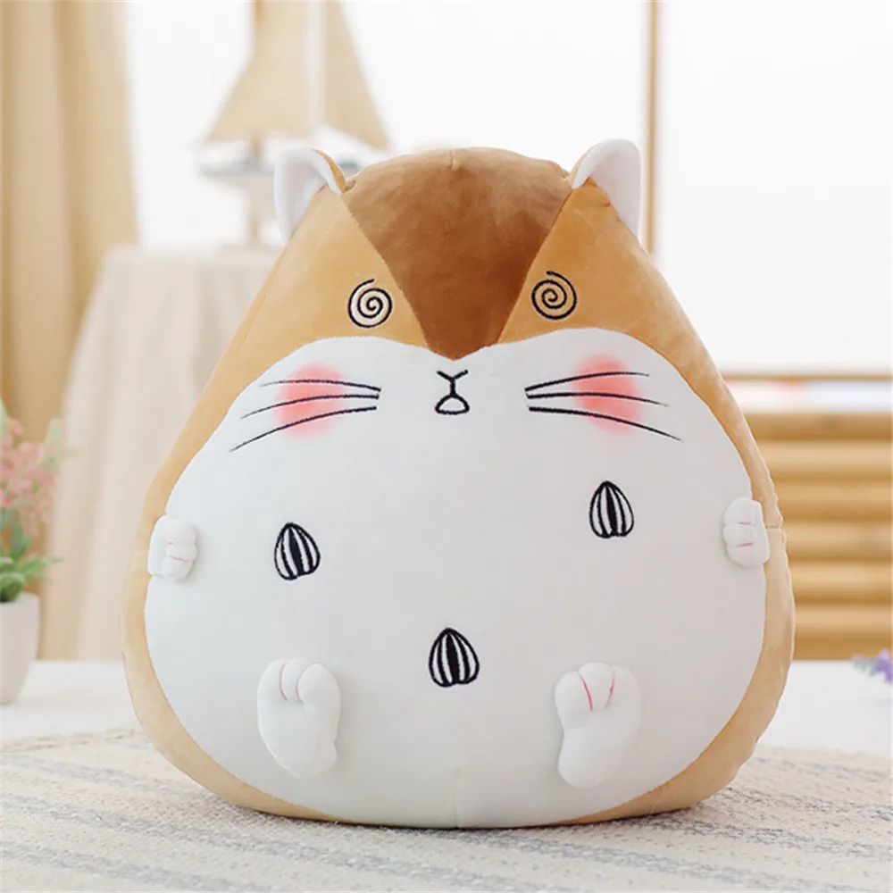Fancytrader Cute Cartoon Hamster Plush Toy Mouse Dolls 50cm Bedroom Decoration Girl Birthday Gift 8 Expressions5