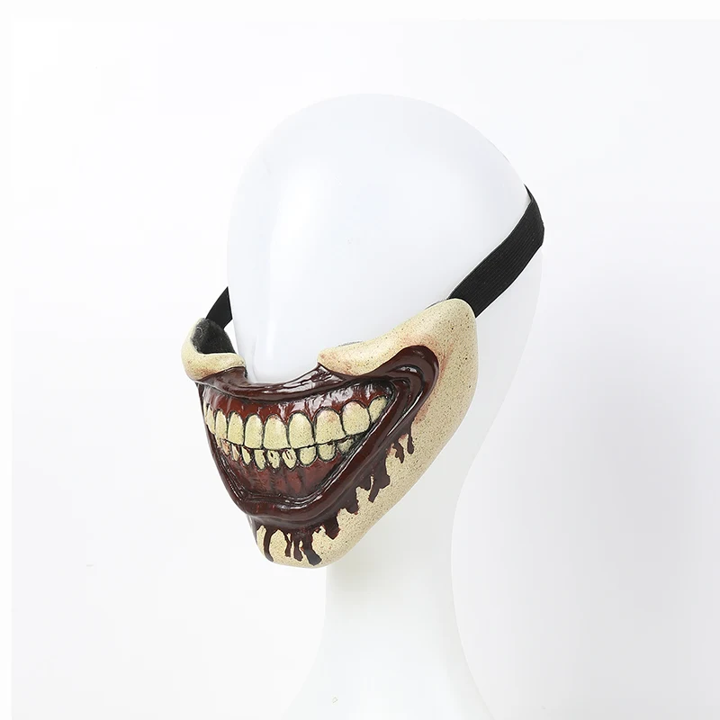 FRP Тип! American Horror Story маска извилистые маска клоуна для костюм American Horror Story клоун Косплэй аксессуары - Цвет: Blood