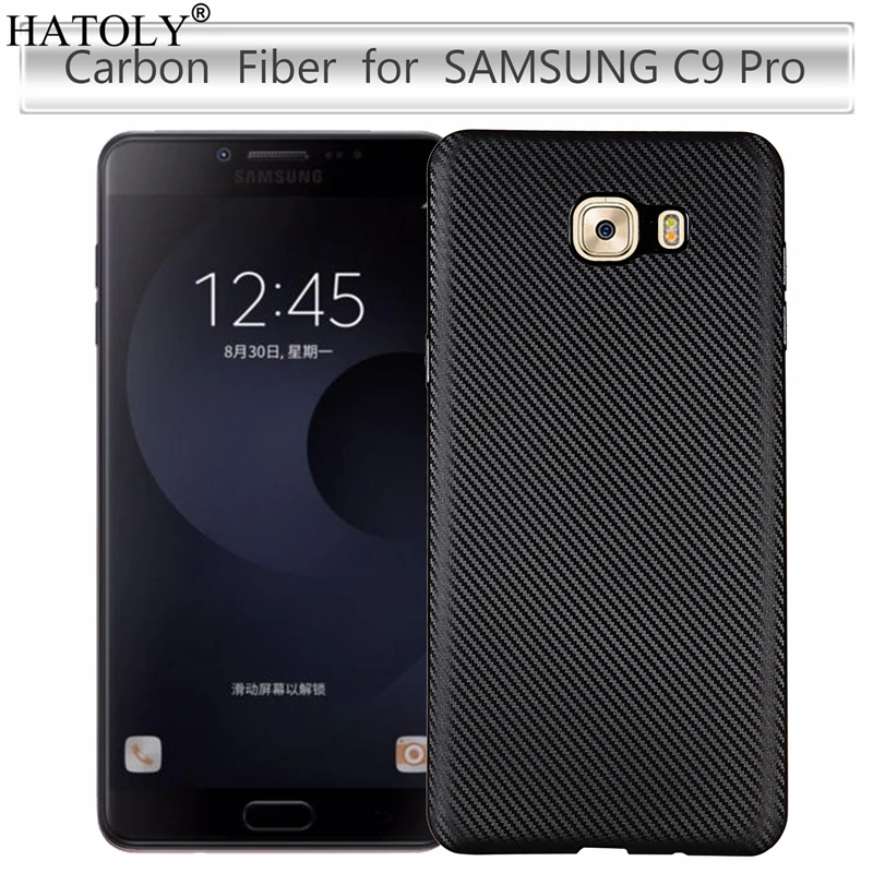 

sFor Cover Samsung Galaxy C9 Pro Case for Samsung Galaxy C9 Pro Soft Rubber Silicone Armor Shell Phone Case for Samsung C9 Pro