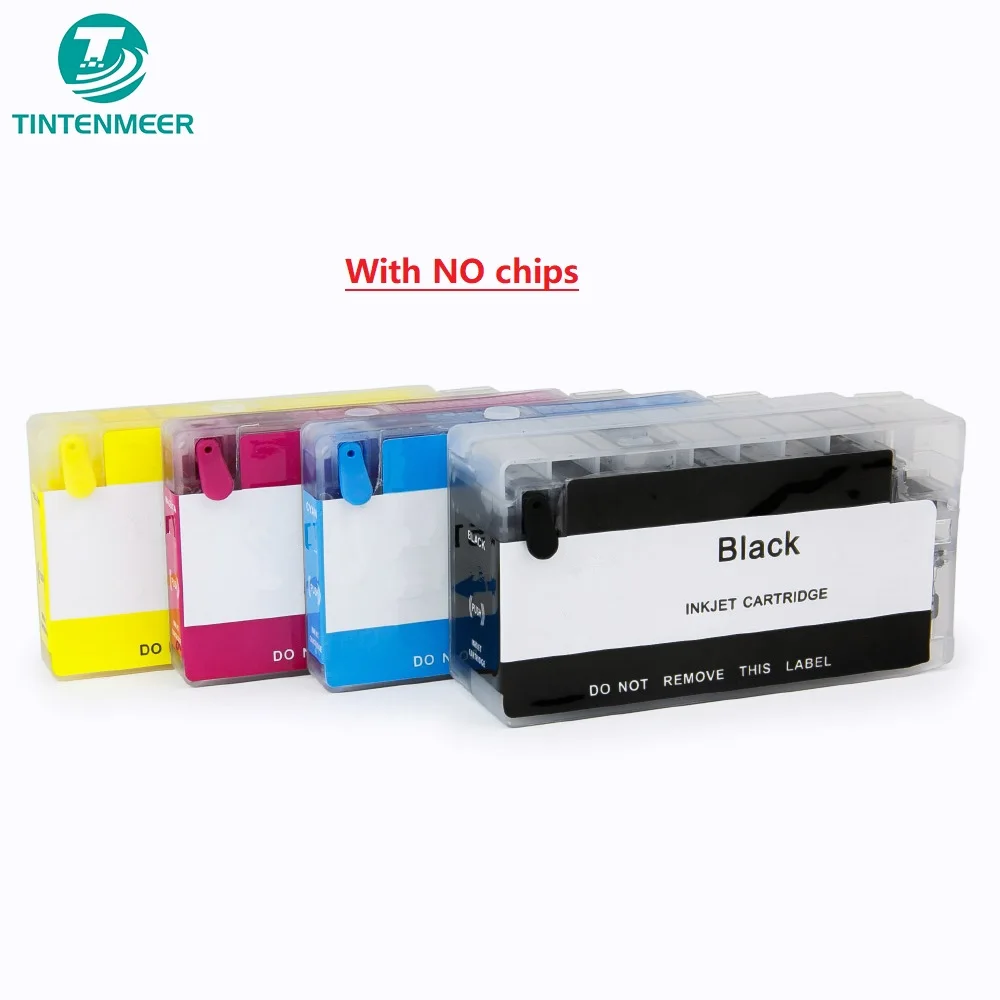 TINTENMEER многоразовый пустой картридж без чипа 952 для hp 7740 8210 8216 8710 8715 8720 8725 8730