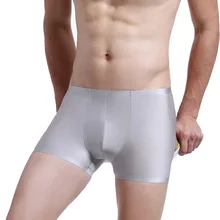 Cockcon сексуальное нижнее белье бесшовные боксеры шорты со средней посадкой U выпуклый мешочек трусы cueca masculina Ropa Interior Hombre S-XL