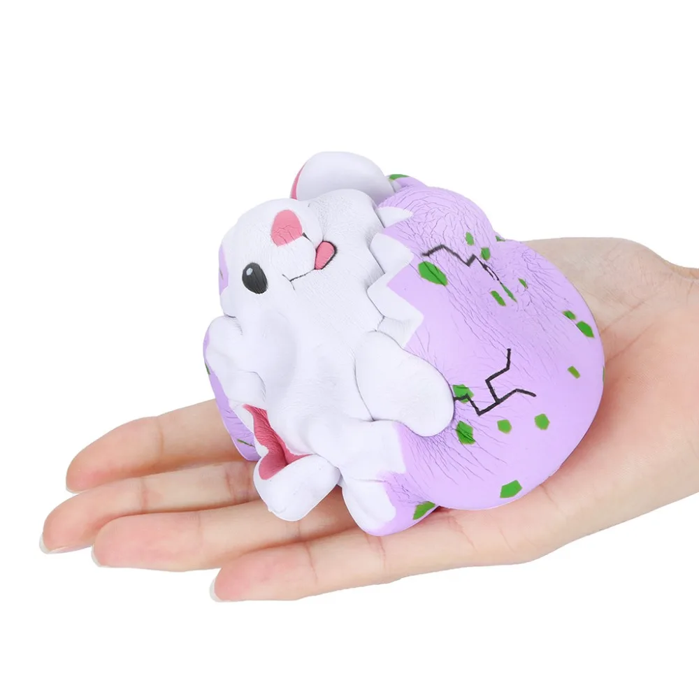 Squishy Пасхальный кролик яйца медленно нарастающее при сжатии Kawaii детская игрушка стресс рельефный Декор мягкие игрушки для детей