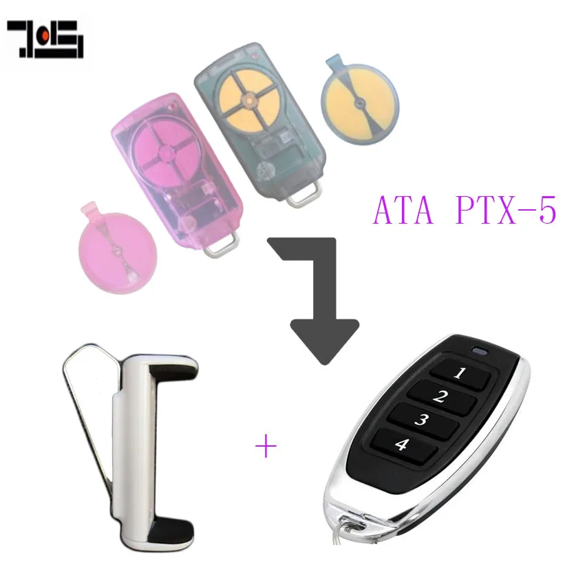 Для ATA PTX-5 V1 433,92 МГц для замены пульт дистанционного управления