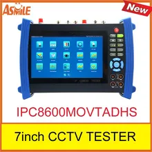 Ipc-8600movtadhs 7 ''Сенсорный экран IP Камера CCTV Тесты аналоговый AHD TVI CVI SDI Камера Тесты er tdr/OPM/ multi/VFL Тесты ONVIF/WI-FI