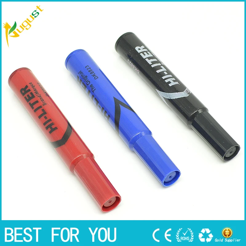 

2pcs/lot Secret Metal Smoking Pipe 6 colors hiliter mark pen with Really write Smoking Pipe as cigarette or grinder accessary