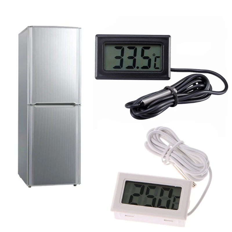 

High Accuracy Digital LCD Thermometer for Fridges/fish tanks/ red wine cooler/pet box tour temperature monitor