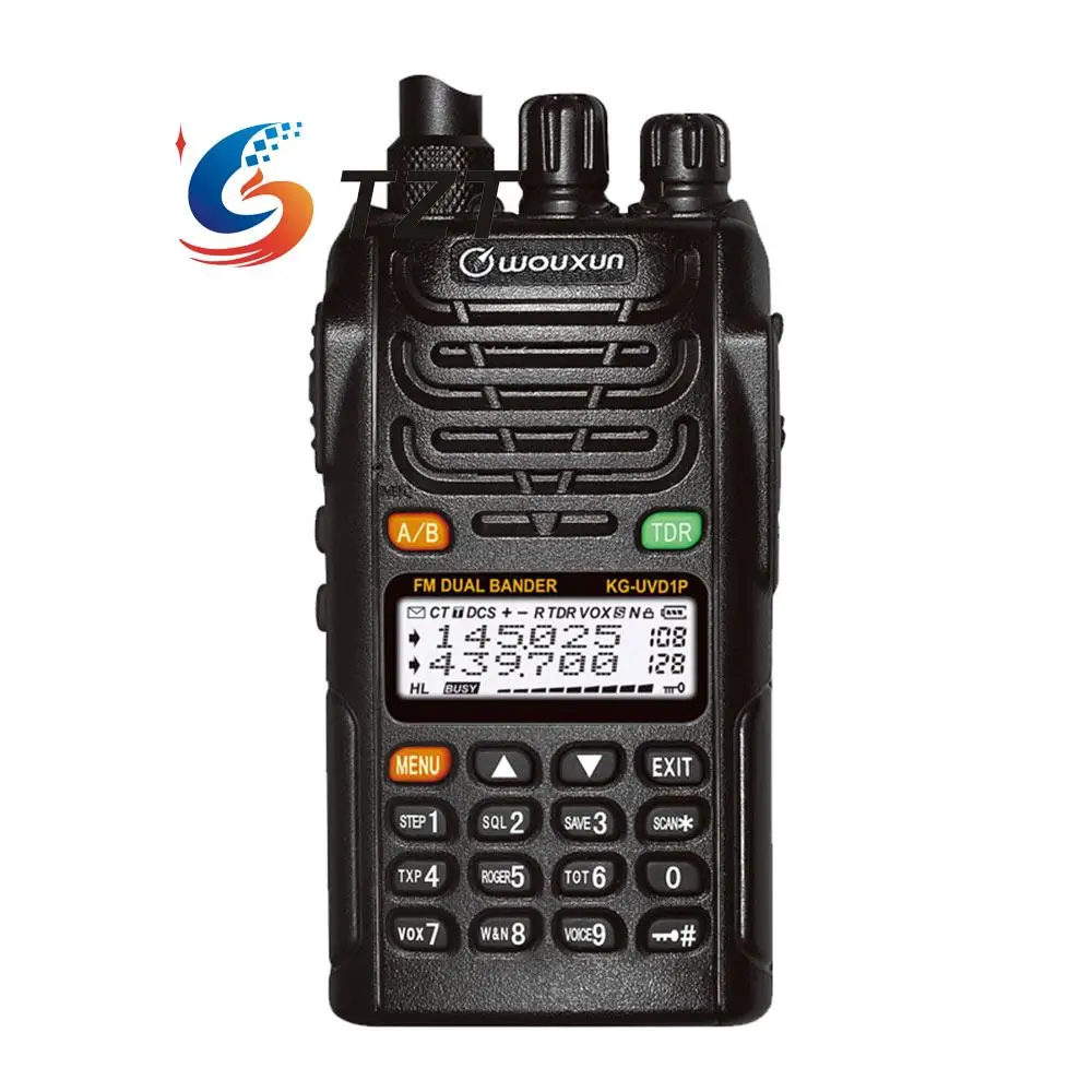 

Walkie Talkie HAM Transceiver Two Way FM Radio Dual Band Dual Display 1400mAh/1700mAh WOUXUN KG-UVD1P