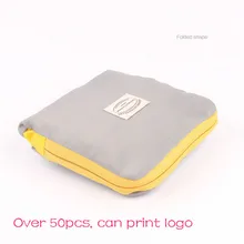 Подарочная Складная Сумочка с логотипом на заказ, органайзер для уличных покупок, сумка для путешествий, персонализированные подарки на годовщину