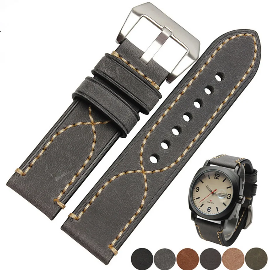 Купить Ремешок Для Часов Genuine Leather