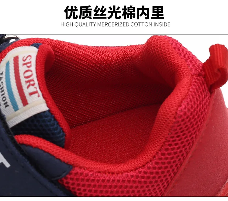 Casuais para Crianças Design de Amortecimento Tênis de Corrida para Meninas Tamanho Crianças Sapatos Meninos Esporte Respirável Malha Formadores 26-39 16 meninos design de amortecimento tênis de corrida