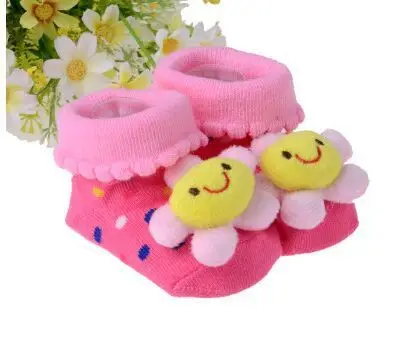 Размер от 0 до 24 месяцев милые носочки для детей Детская одежда и аксессуары, новинка Носки для малышей носки для девочек Новорожденные Носки противоскользящие B018 - Цвет: 10