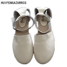 HUIFENGAZURRCS-2019 New Pure Handmade Genuine leather shoes ,