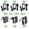 Reducido Adaptador de corriente, fuente de alimentación de CC de 5V, 12V, 24V y 1A, 2A, 3A, 5A, 6A y 8A dgON15ZQ