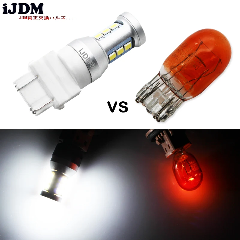 iJDM 6000K White Canbus 3157 LED 3357 3457 T25 LED Bulbs For Daytime  Running Lights, DRL For 2011 and up Jeep Grand Cherokee 12V - AliExpress