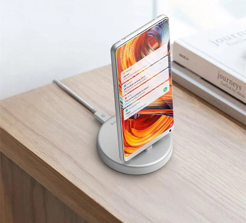 Xiaomi Panki Wireless Charger and phone stand for xiaomi 18W Fast Wireless Charging pad for Samsung S9/S9+ S8 Note 9 9