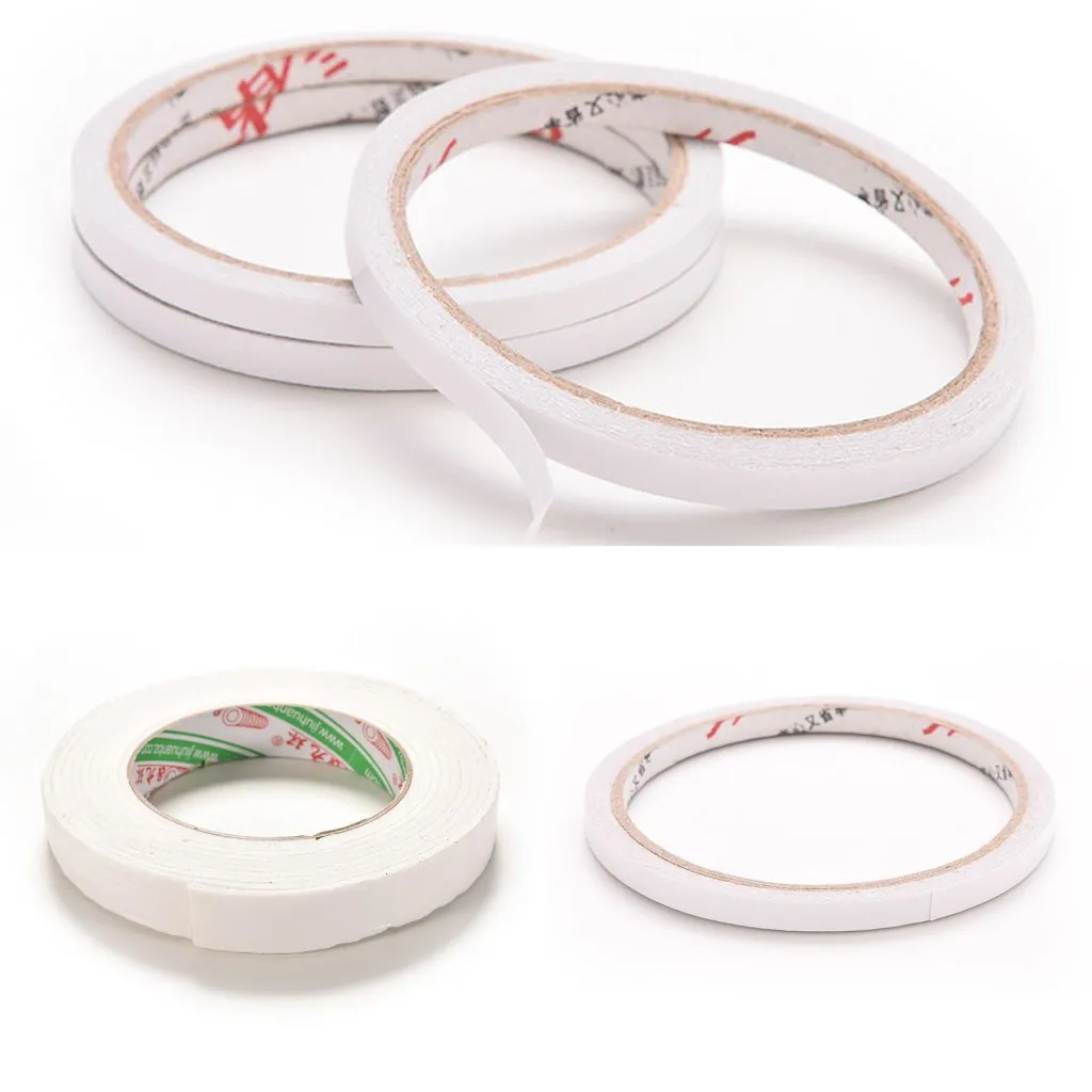 1pc 12M Double Sided Faced Strong Adhesive Tape fo Office School Supplies ER