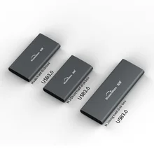M.2 Портативный твердотельный накопитель Жесткий диск случаях Тип c-usb 3,0 msata 2242/2260/2280 жёсткий диск Корпус серебристый алюминиевый жесткий диск Кэдди blueendless
