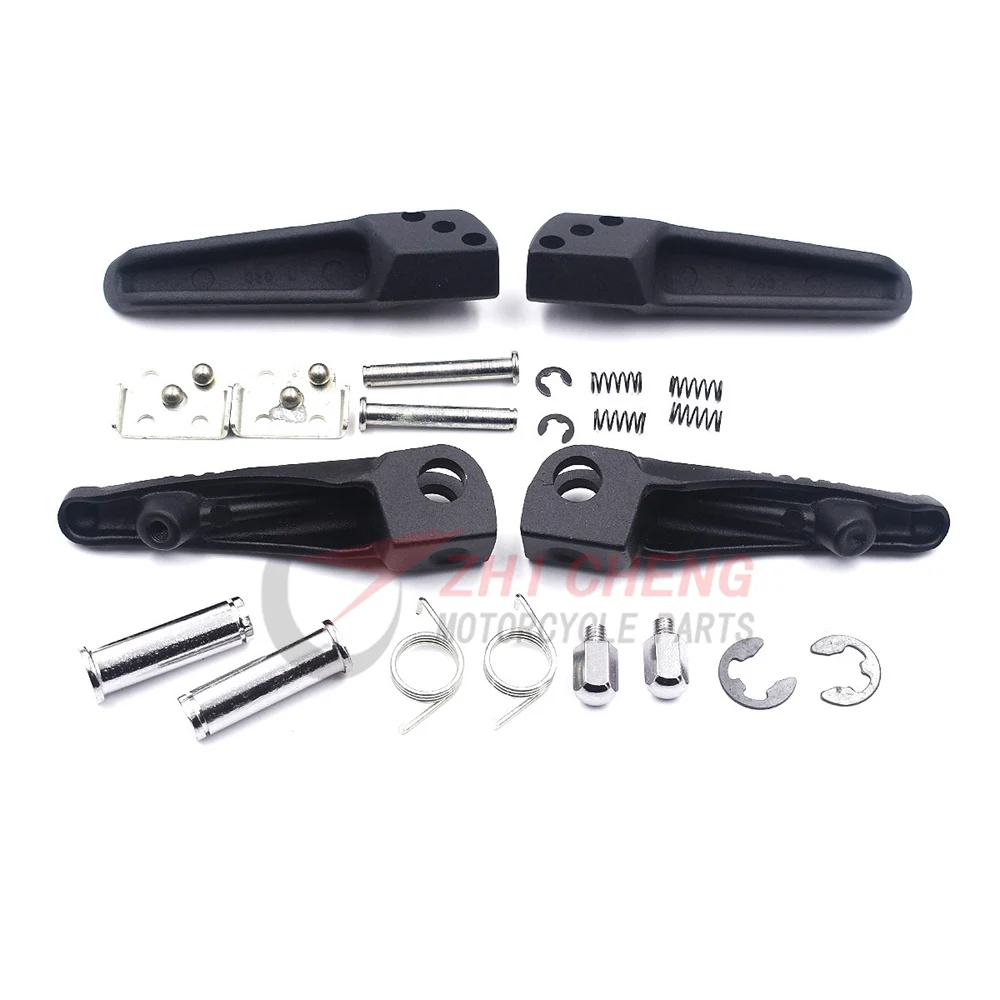 Мотоциклетные передние и задние подножки для Kawasaki Ninja 250 Z750 Z800 Z1000 ER6F ER6N ZX 6R 636 9R 10R
