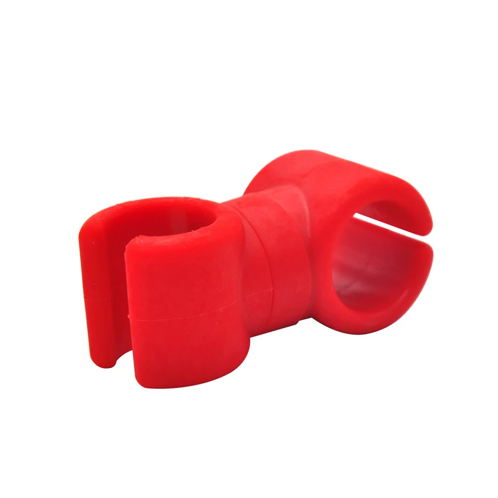 HORNET кальян FDA силиконовый шланг держатель 24 мм подходит каждый шланг для кальяна Sheesha Chicha Narguile шланг трубы аксессуары для курения - Цвет: Red