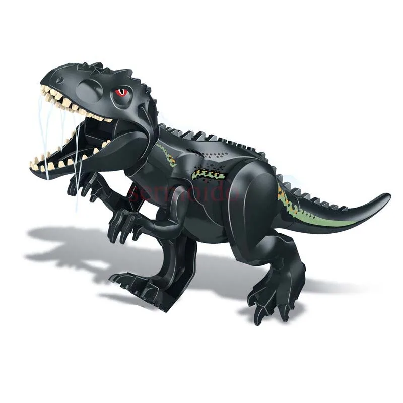 Brutal Raptor Building Jurassic Blocks World 2 Park Dinosaur Figures Bricks Dino Toys For Children Legoing Dinosaurios Christmas