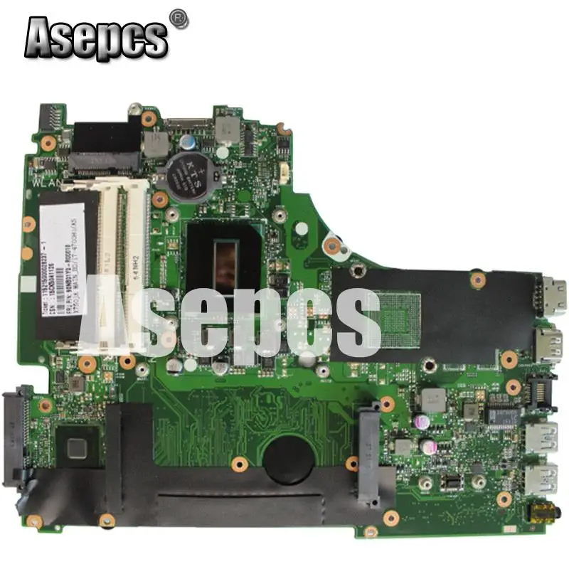 Asepcs X750JA Motherboard i7-4700HQ For ASUS X750JB A750JA K750J K750JA X750J laptop Motherboard X750JA Mainboard X750JA