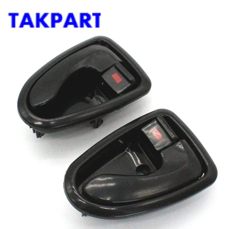 

TAKPART INSIDE INNER DOOR HANDLE FOR Hyundai ACCENT 00-06 driver left side fit Front Rear