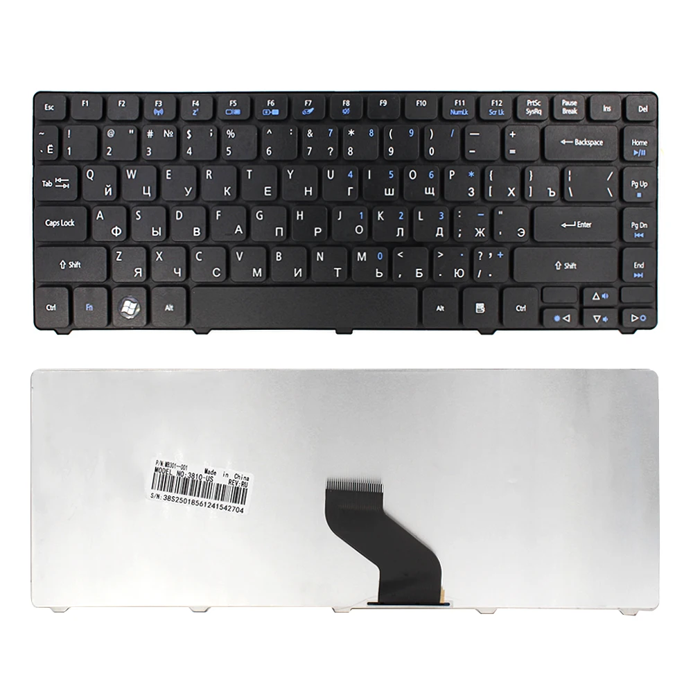 3810T Русская клавиатура для ноутбука Acer Aspire 4736 4736zG 4736G 4738ZG 4746 4739Z 3820TG 3810TG 4750G 4743G 5942