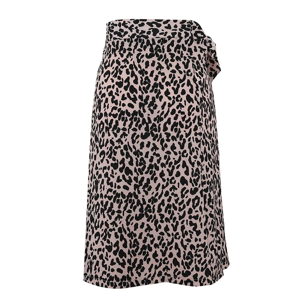 JAYCOSIN для женщин юбка мода г. модные женские туфли леопардовая повязка Bodycon кружево до разделение короткая 5,10 - Цвет: Beige