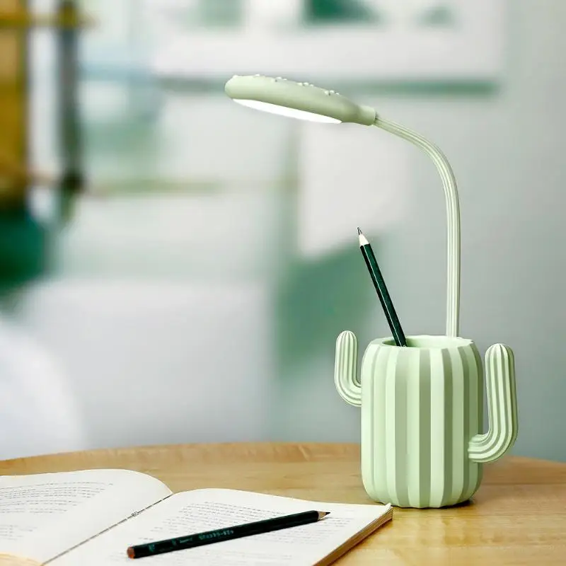 desk lamp with pen holder