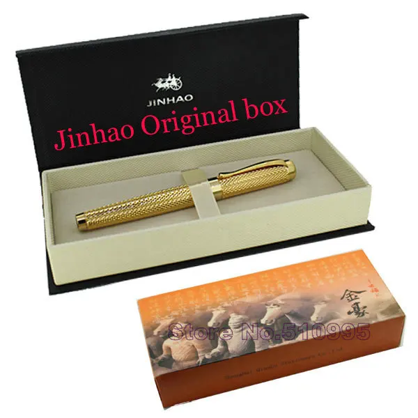 Jinhao высокое качество новый дизайн золотой летающий дракон Noblest шариковая ручка