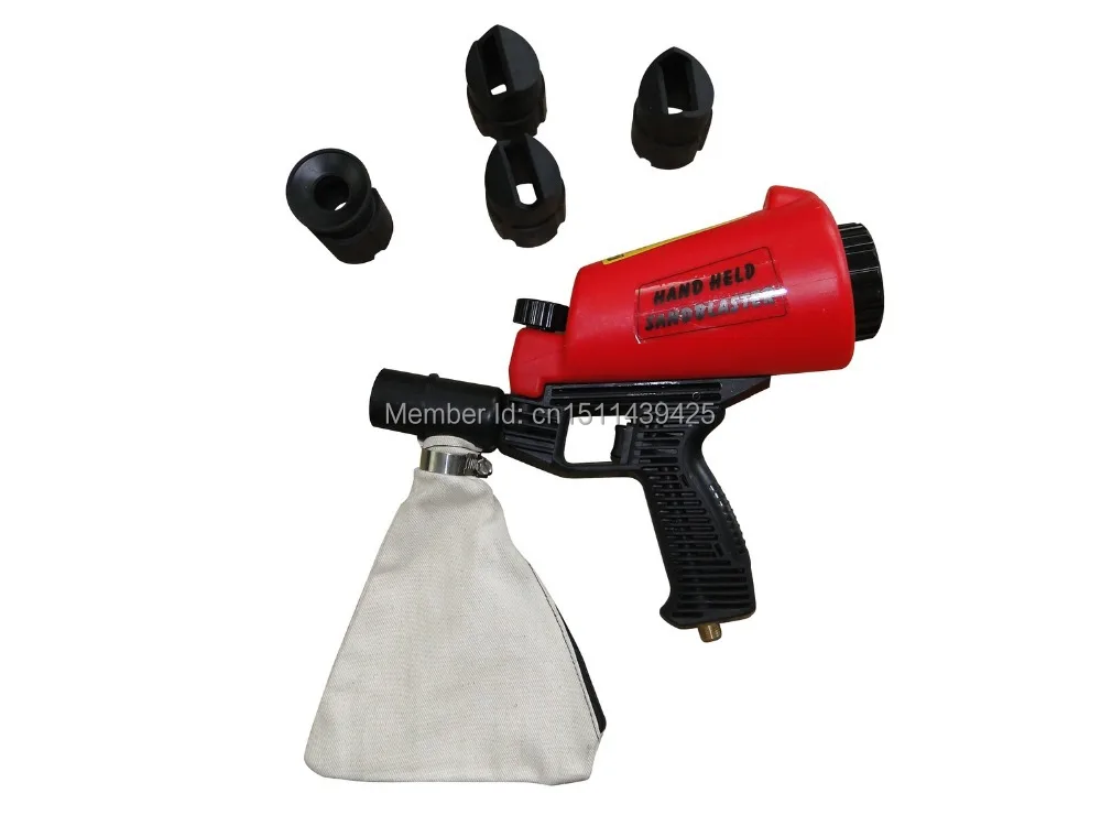 

Hand Held Siphon Pressure Vacuum Sandblaster Gun Kit Sandblasting Tool