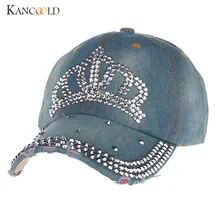 Шапки женская шапка черная шапка женские зимние шапки со стразами хип хоп папа шляпа корона с алмазами принт бейсболки DC28B