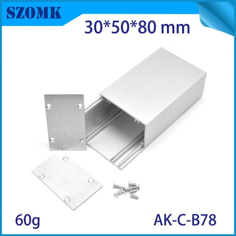 aluminum box for electronic project extruded aluminum electrical cabinet szomk aluminum housing for pcb design GPS control enclosure (2)