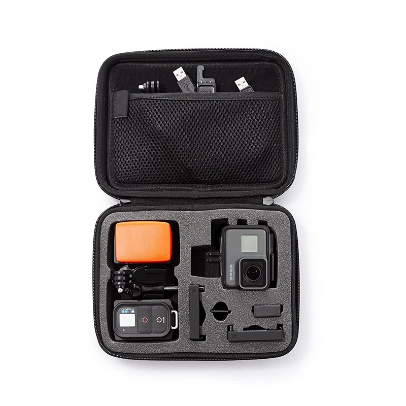 Estuche de transporte portátil para GoPro HERO 6 5 4 3, bolsa de almacenamiento de viaje, caja protectora a prueba de golpes para SJCAM YI, accesorios de deportiva|Carcasas para videocámara deportiva| - AliExpress