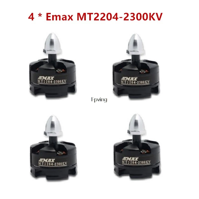 4 шт. Emax MT2204 2300KV бесщеточный двигатель CW/CCW для квадрокоптера вертолета 250 FPV с
