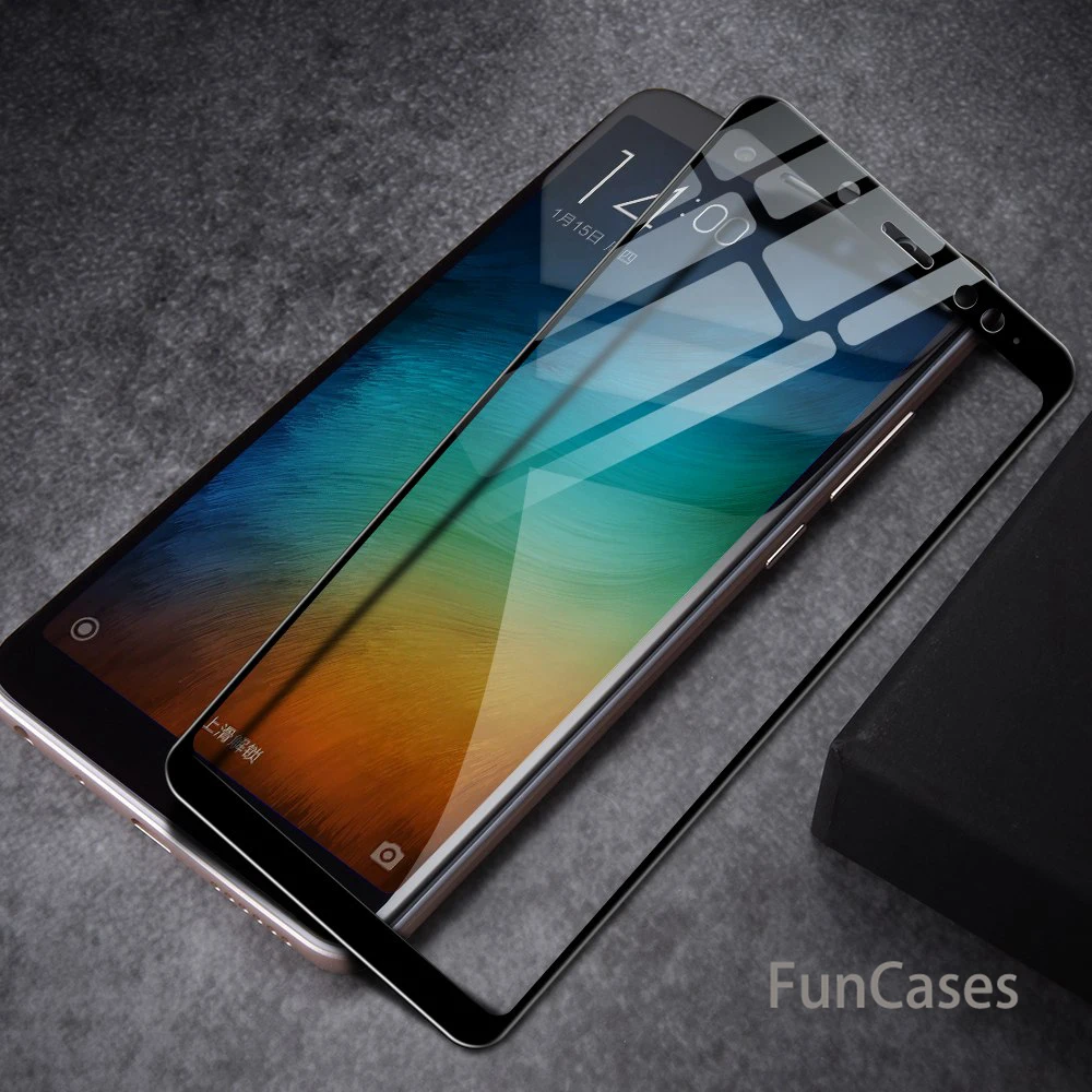 Защитное стекло 5D для Xiaomi Redmi Note 5 Global 4X Plus 6 Pro 6A Mi A1 6X 8 SE | Мобильные телефоны и