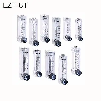 

LZT-6T 20-200ml/min Square Panel Type Gas Flowmeter Air Flow Meter rotameter