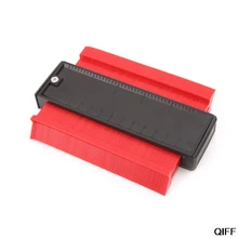 Прямая поставка и 120 мм пластиковый профиль копировальный Калибр инструмент для маркировки древесины плиточный ламинат плитки общие инструменты 25 июня