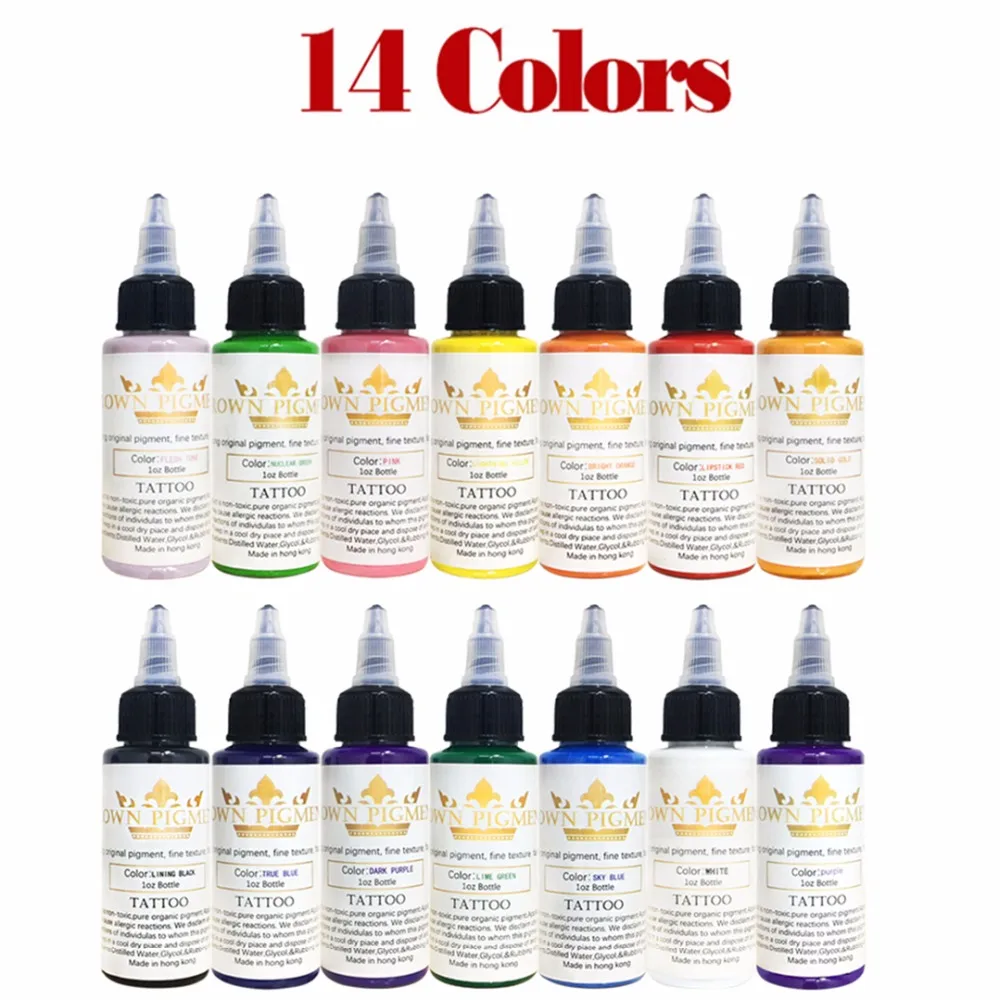 

Tattoo Artist Ink Set Pigment For Tattoo Microblading Tattoo Color Tattoo & Body Art Supplies