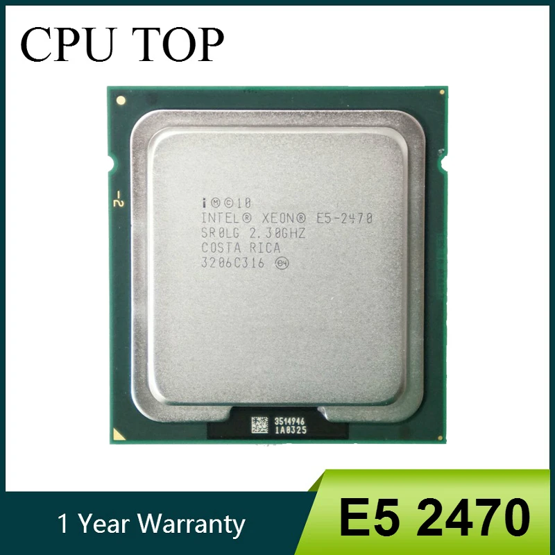 

Intel Xeon E5 2470 SR0LG 2.3GHz 8-Core 20M LGA1356 E5-2470 CPU processor