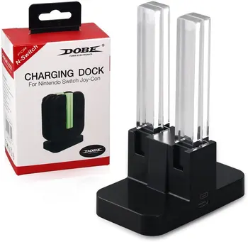 

4 in 1 Led Charging Dock Station Charging Holder for Nintendo Switch NS Video Game Control Controller Charger Stand