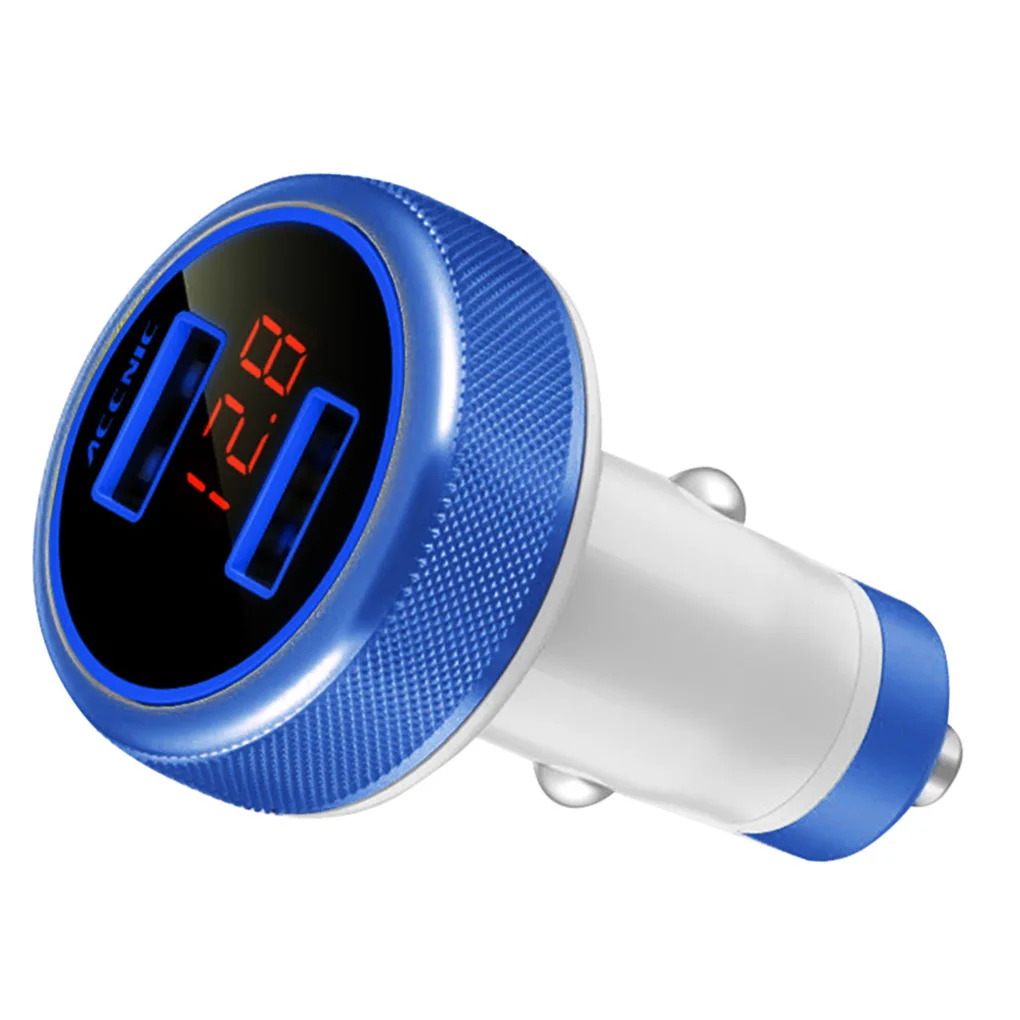 Беспроводной fm передатчик ACCNIC Bluetooth автомобильный двойной USB 3 2A дисплей